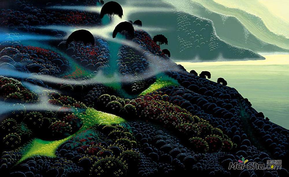 艾文·厄尔(Eyvind Earle)高清作品《海洋乐园》