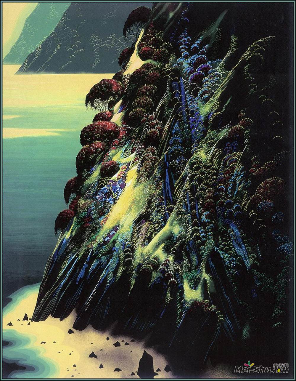 艾文·厄尔(Eyvind Earle)高清作品《大瑟尔诗》