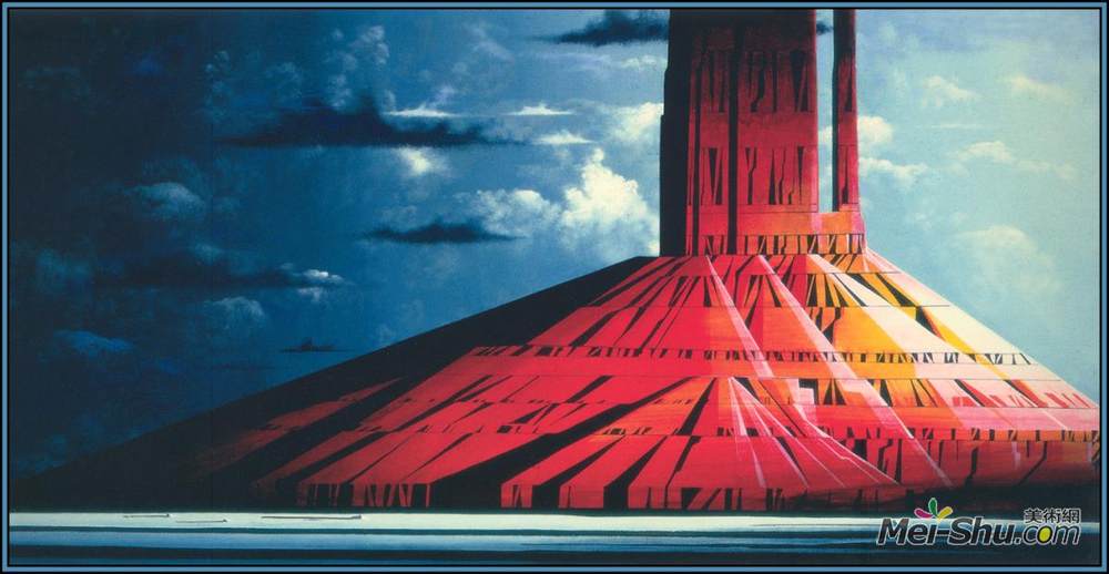 艾文·厄尔(Eyvind Earle)高清作品《印度土地》