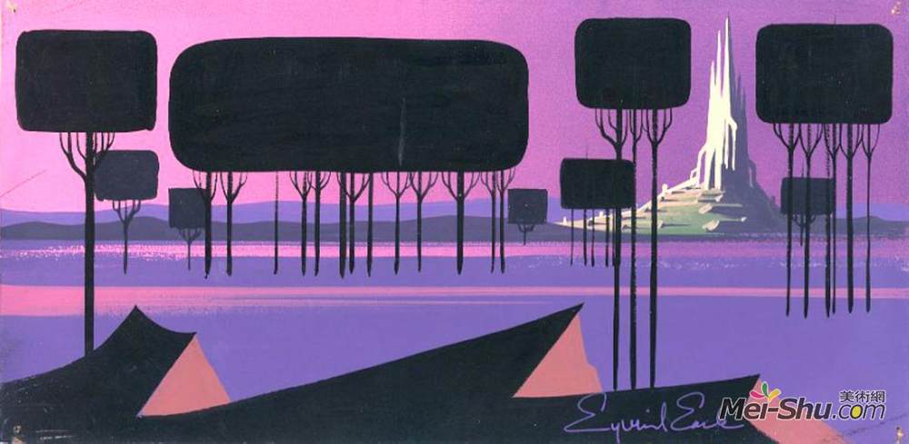 艾文·厄尔(Eyvind Earle)高清作品《睡美人》