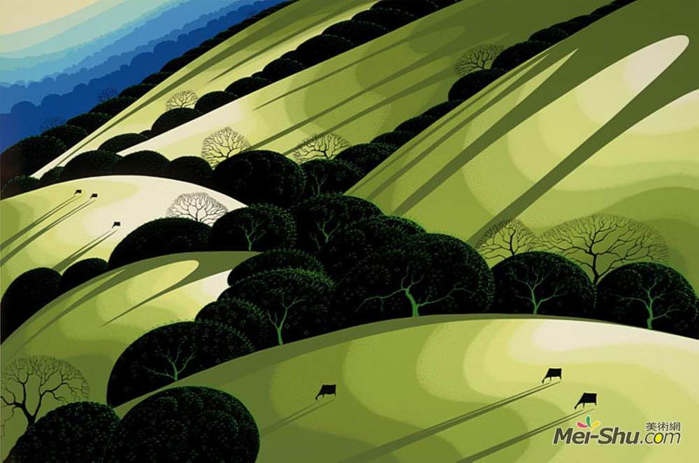 艾文·厄尔(Eyvind Earle)高清作品《阳光》