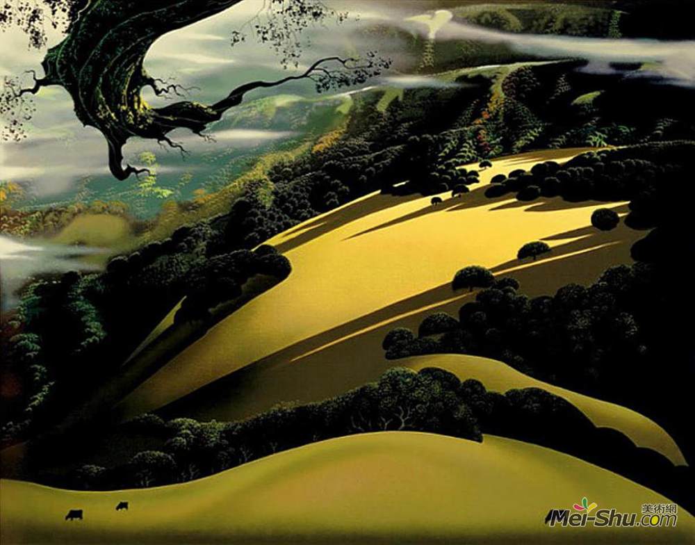 艾文·厄尔(Eyvind Earle)高清作品《圣尼兹记忆》