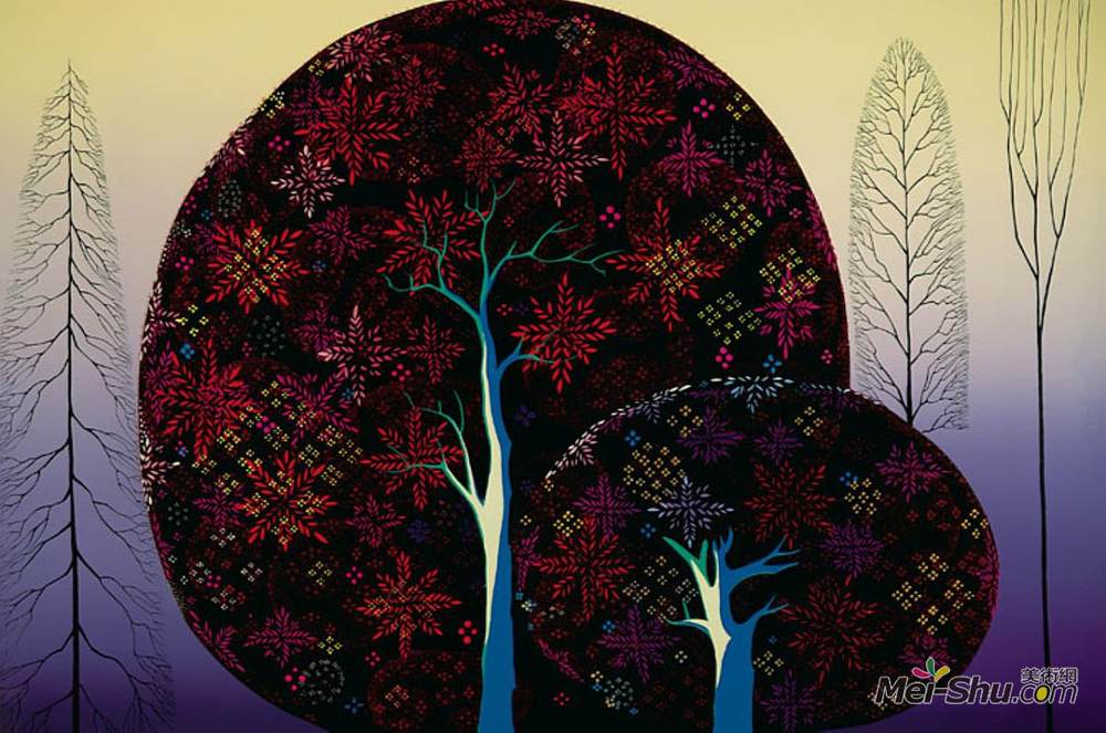 艾文·厄尔(Eyvind Earle)高清作品《树诗》