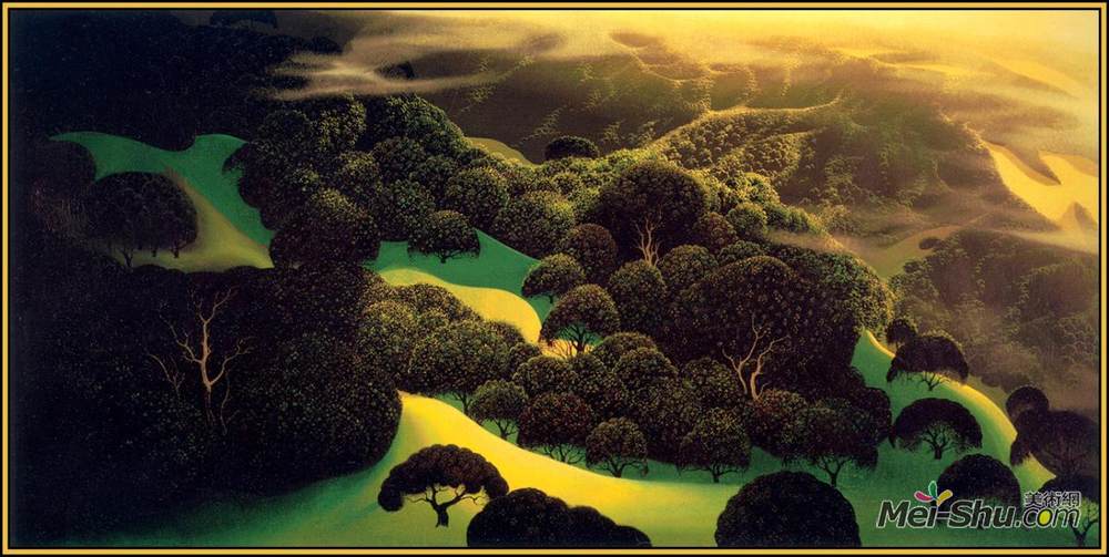 艾文·厄尔(Eyvind Earle)高清作品《深荒野》