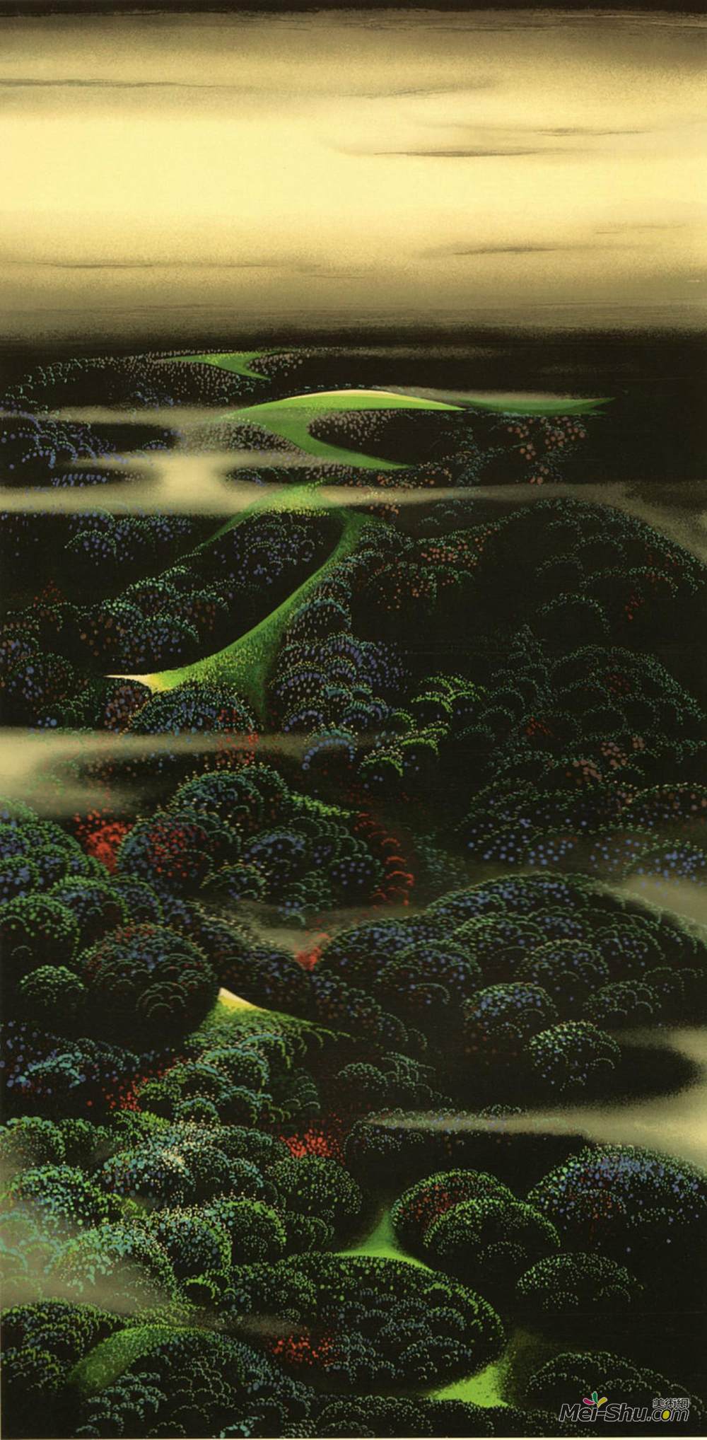 艾文·厄尔(Eyvind Earle)高清作品《暮光》