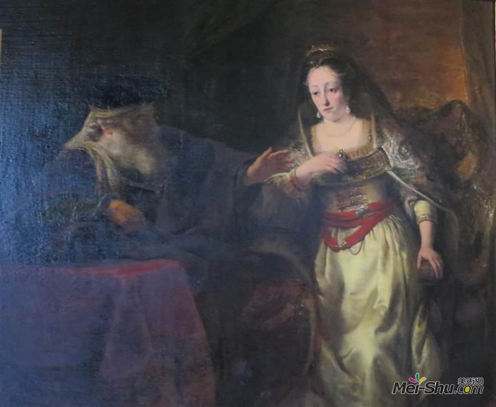 费迪南德·波尔(Ferdinand Bol)高清作品《以斯帖和末底改》