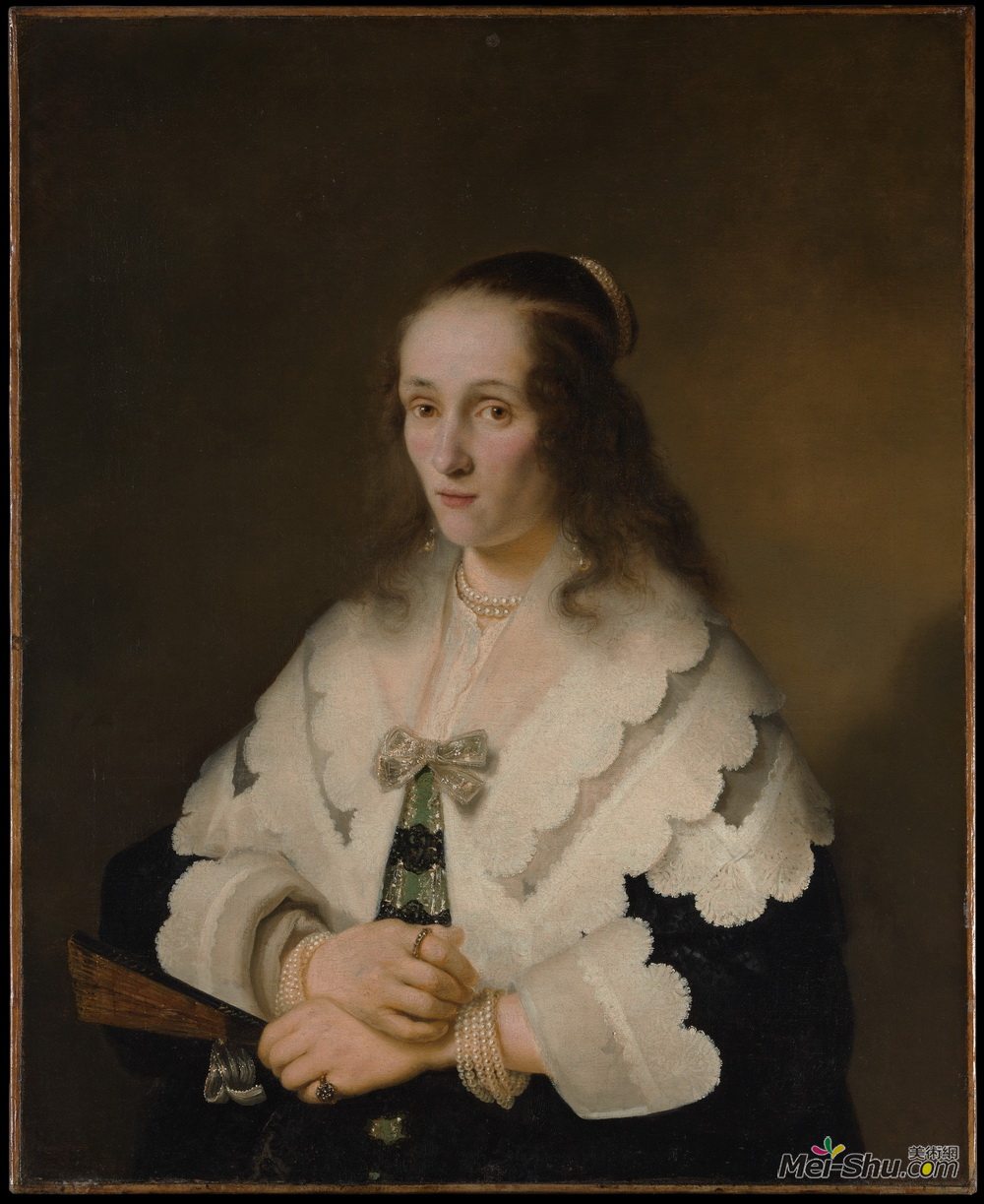 费迪南德·波尔(Ferdinand Bol)高清作品《女性肖像》