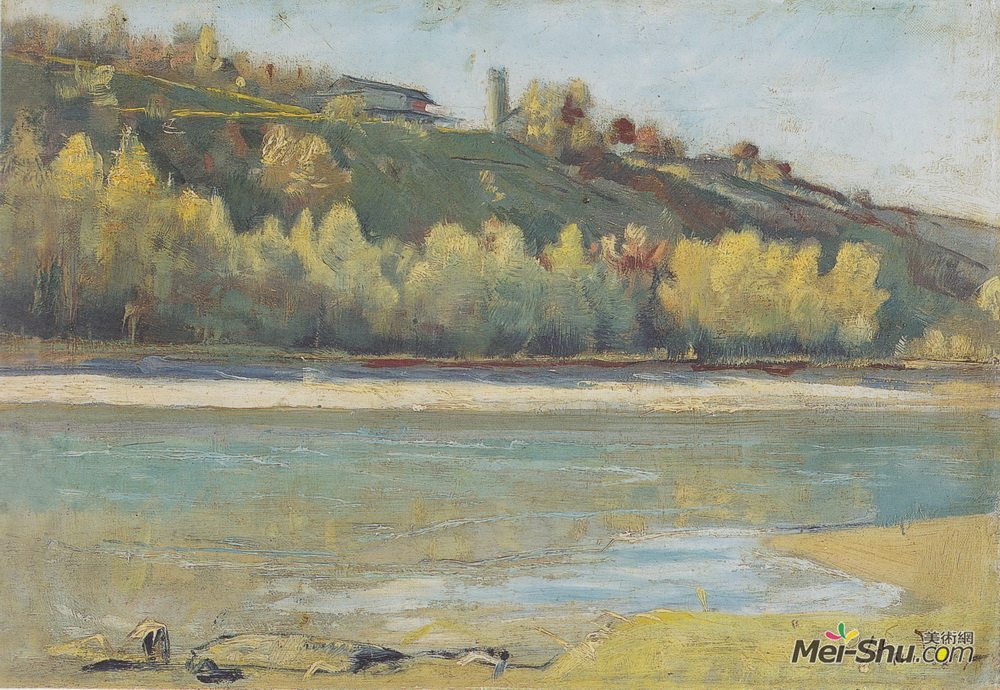 费迪南德·霍德勒(Ferdinand Hodler)高清作品《在聚会上》