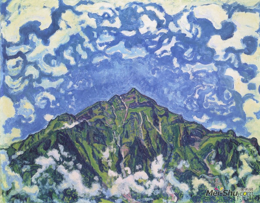 费迪南德·霍德勒(Ferdinand Hodler)高清作品《尼森》