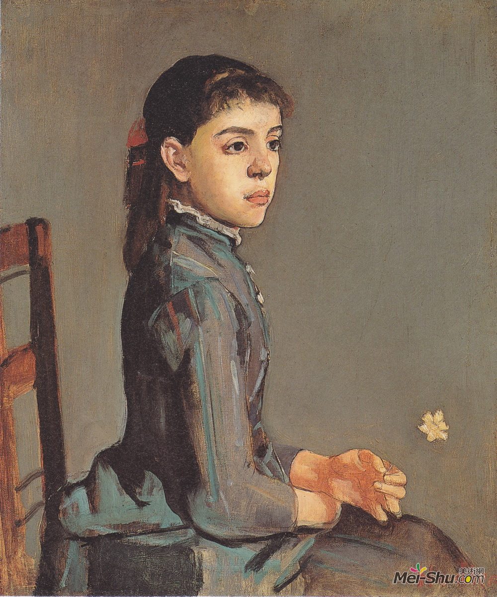 费迪南德霍德勒ferdinandhodler高清作品portraitoflouisedelphine