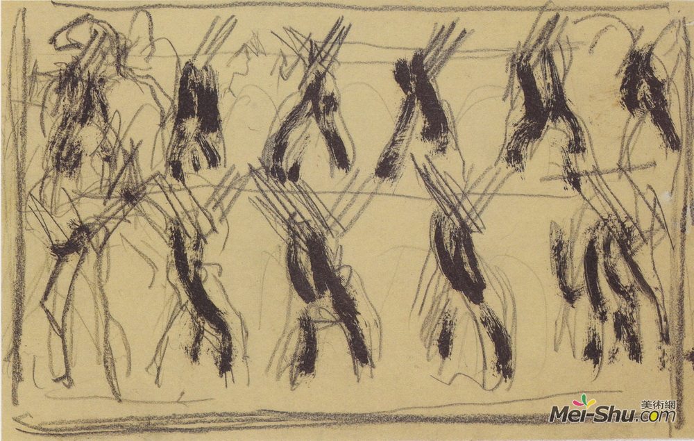 费迪南德·霍德勒(Ferdinand Hodler)高清作品《拉兵》