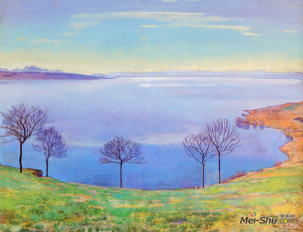 霍德勒油画8387费迪南德·霍德勒(ferdinand hodler)高清作品:the