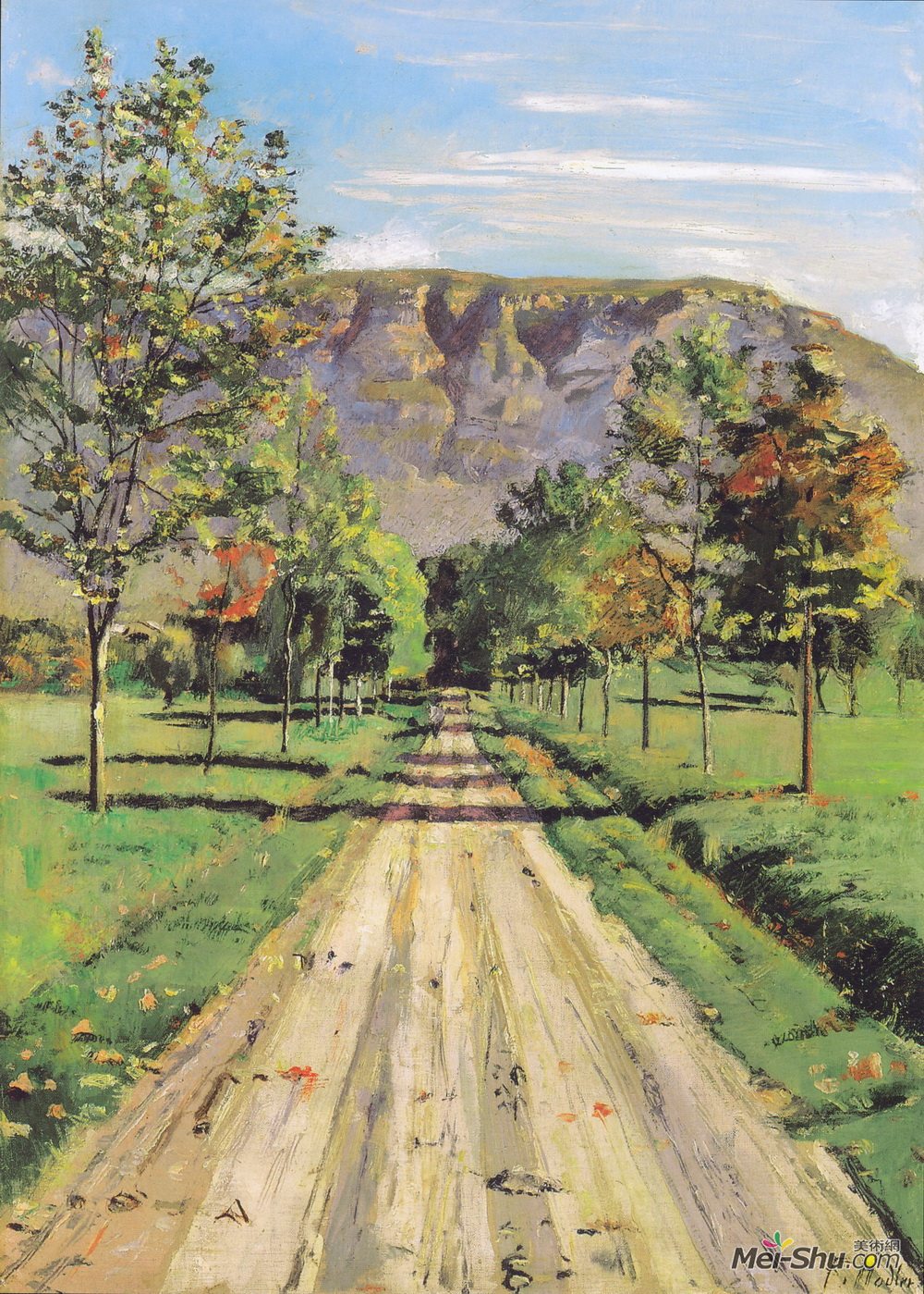 费迪南德·霍德勒(Ferdinand Hodler)高清作品《通往特殊利益的道路》