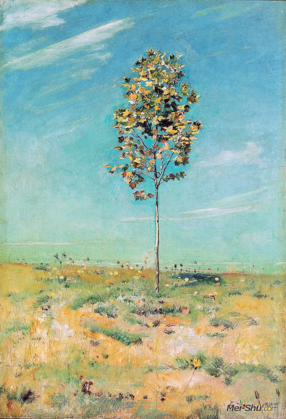 费迪南德·霍德勒(Ferdinand Hodler)高清作品《小植物》
