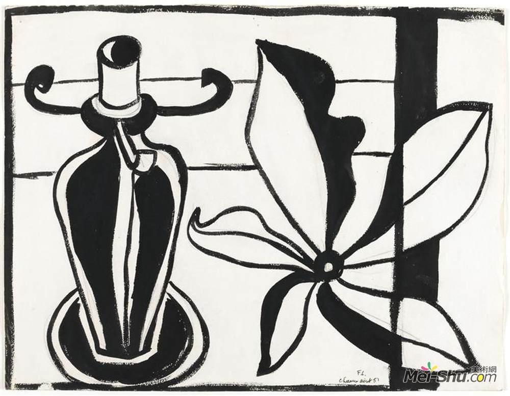 费尔南德·莱热(Fernand Leger)高清作品《花灯》