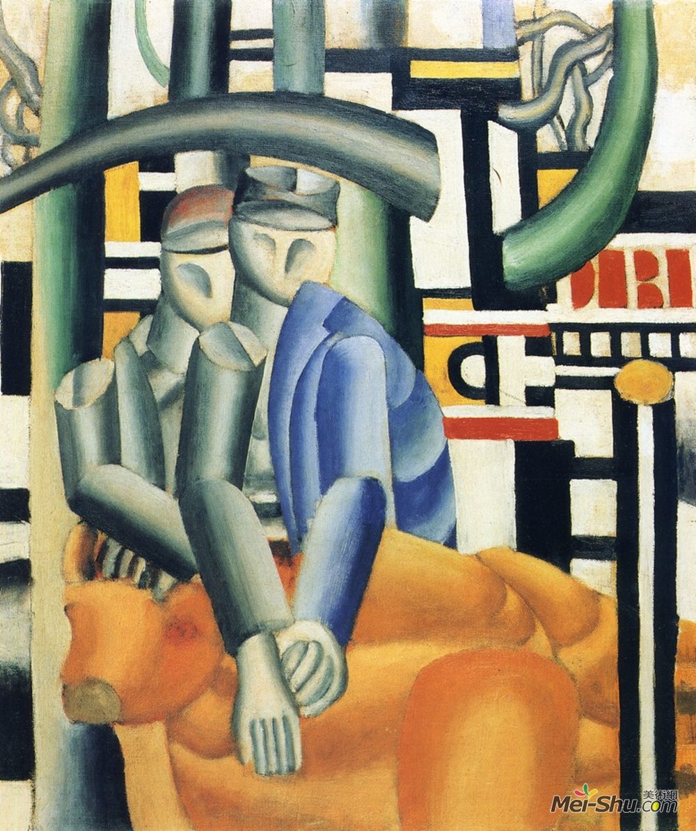 费尔南德·莱热(Fernand Leger)高清作品《肉店》