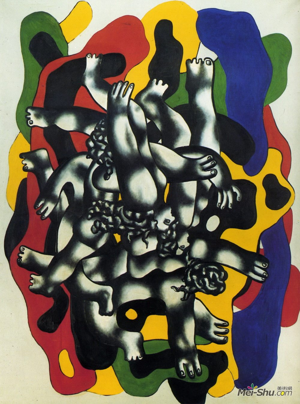 费尔南德·莱热(Fernand Leger)高清作品《柱塞Ⅱ》