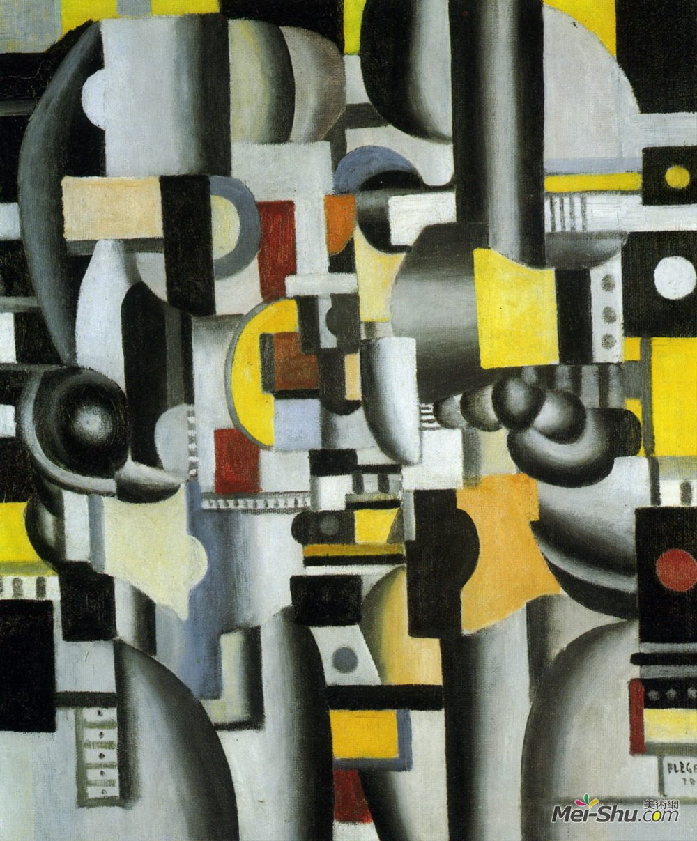 费尔南德·莱热(Fernand Leger)高清作品《作文》