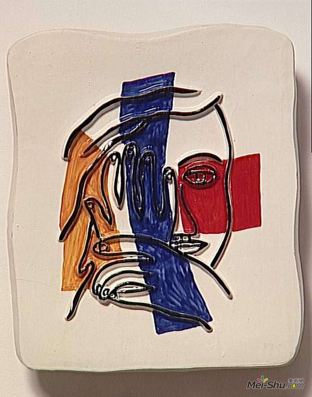 费尔南德·莱热(Fernand Leger)高清作品《双手面对》