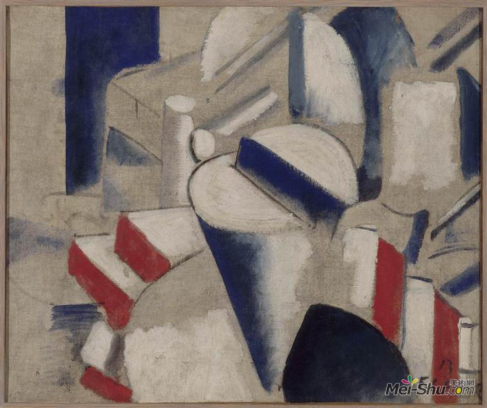 费尔南德·莱热(Fernand Leger)高清作品《形式对比》