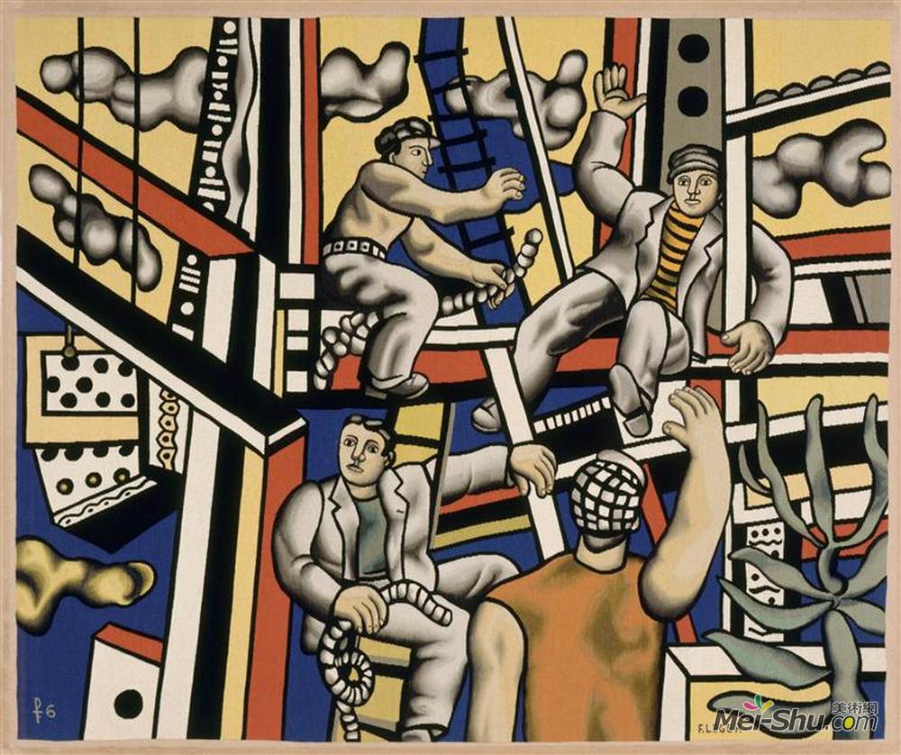 《芦荟制造商》费尔南德·莱热(fernand leger)高清作品欣赏