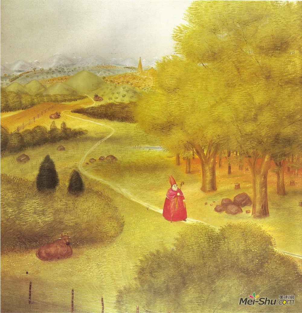 费尔南多·博特罗(Fernando Botero)高清作品《向全城旅行》