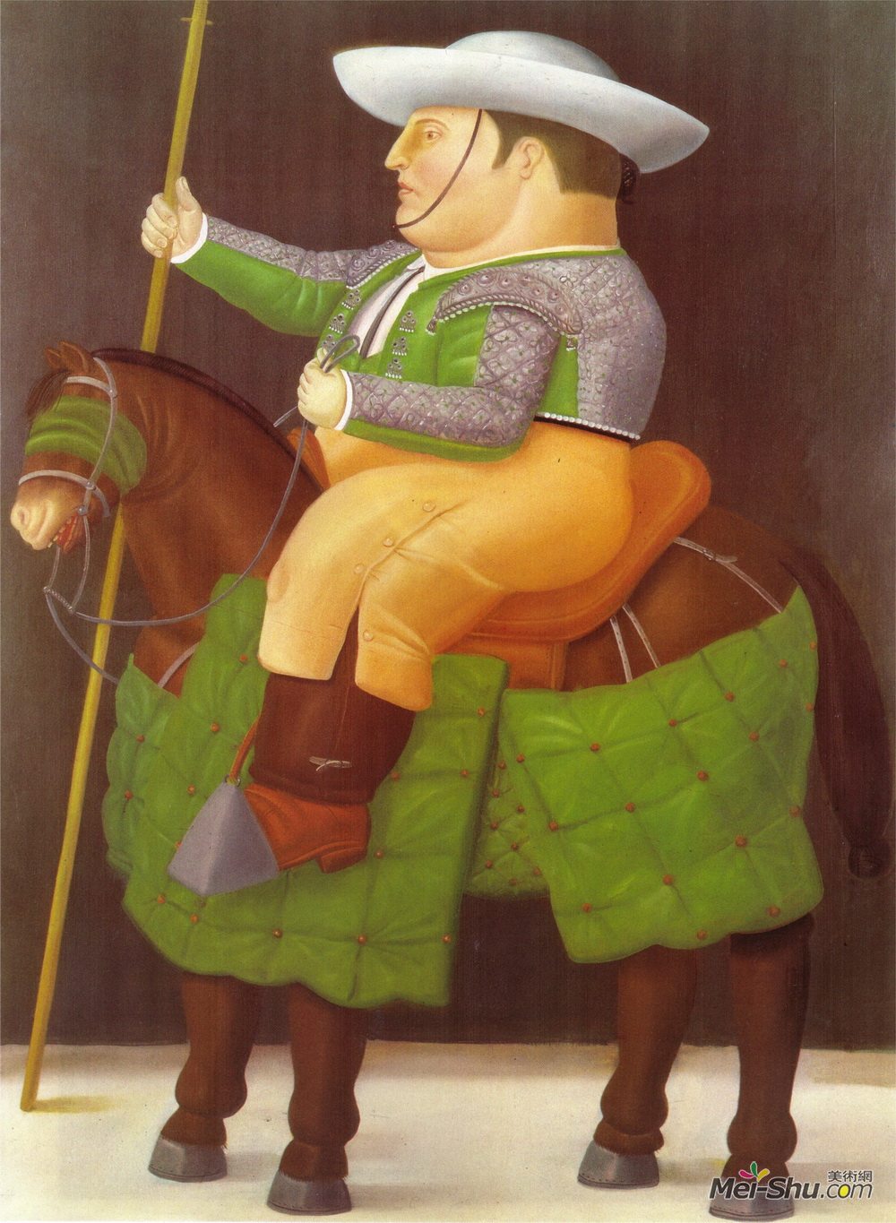 费尔南多·博特罗(Fernando Botero)高清作品《皮卡多》