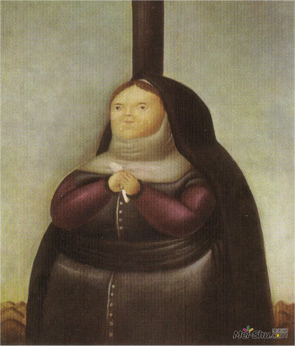 《多萝莎》费尔南多·博特罗(fernando botero)高清作品欣赏