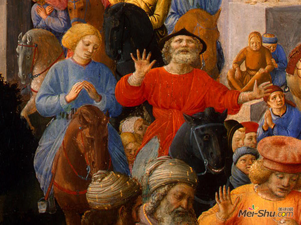 弗拉·菲利普·利比(Filippo Lippi)高清作品《魔术的崇拜》