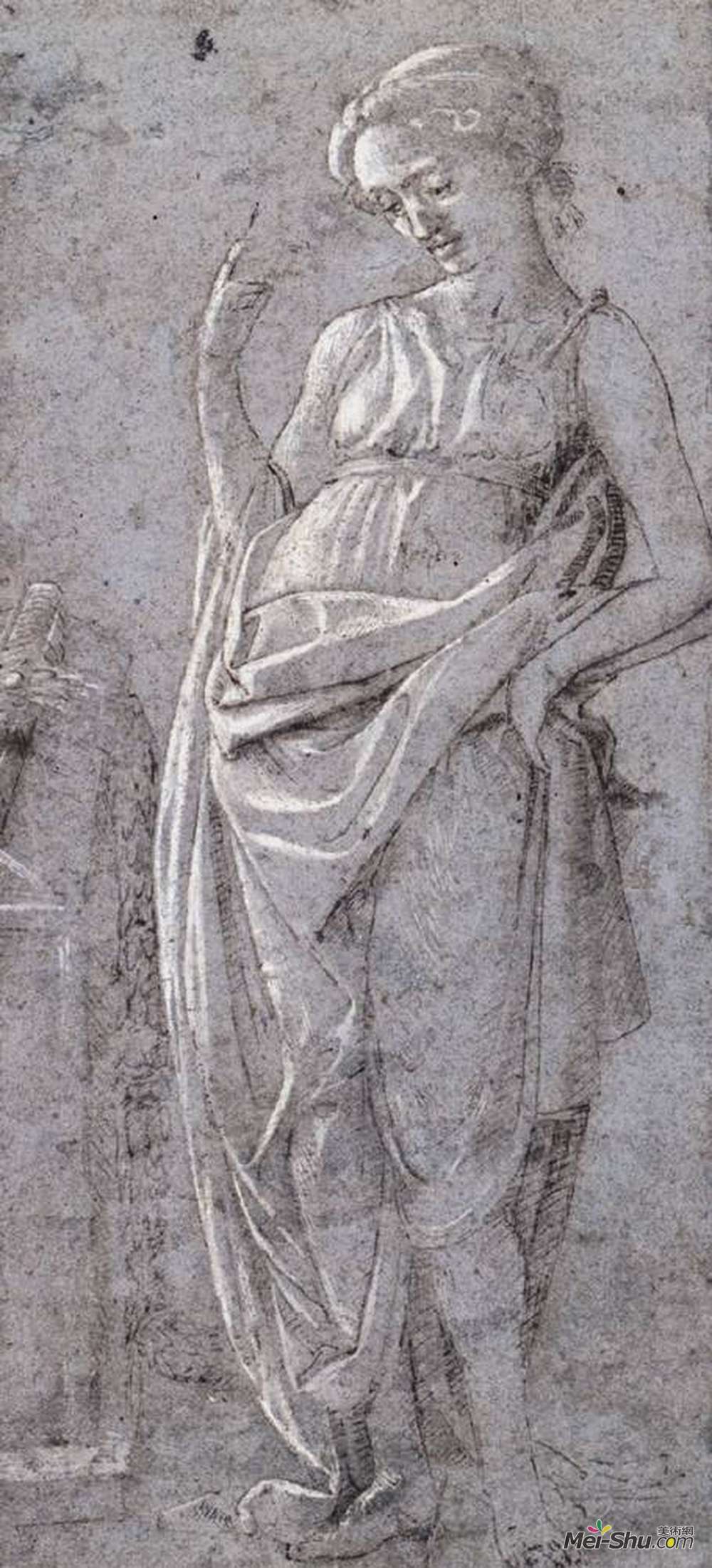 弗拉·菲利普·利比(Filippo Lippi)高清作品《女性形象》