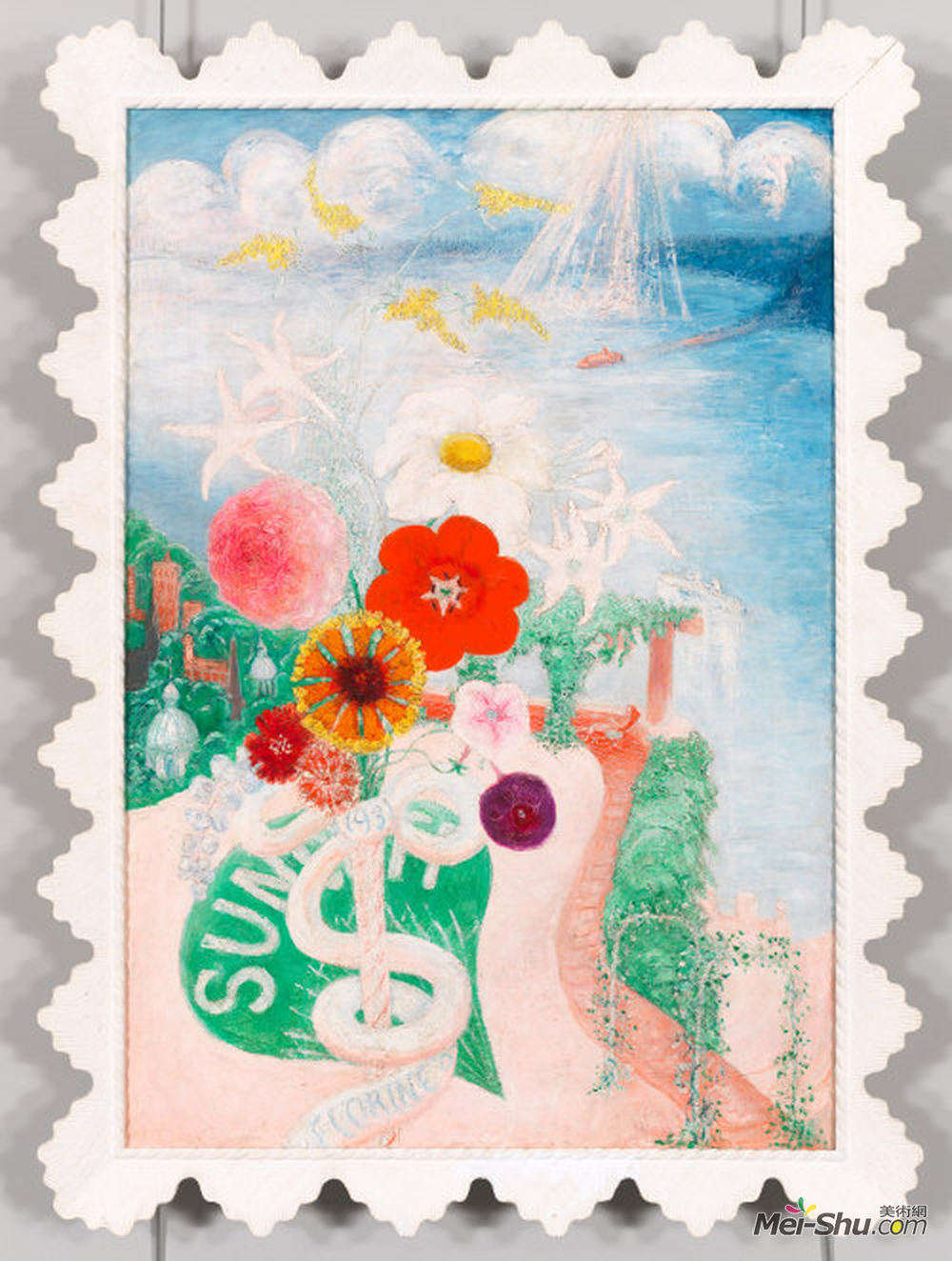 弗洛琳·史提海莫(Florine Stettheimer)高清作品《太阳》