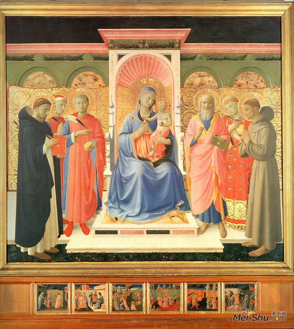 弗拉·安吉利科(Fra Angelico)高清作品《安娜莉娜祭坛》