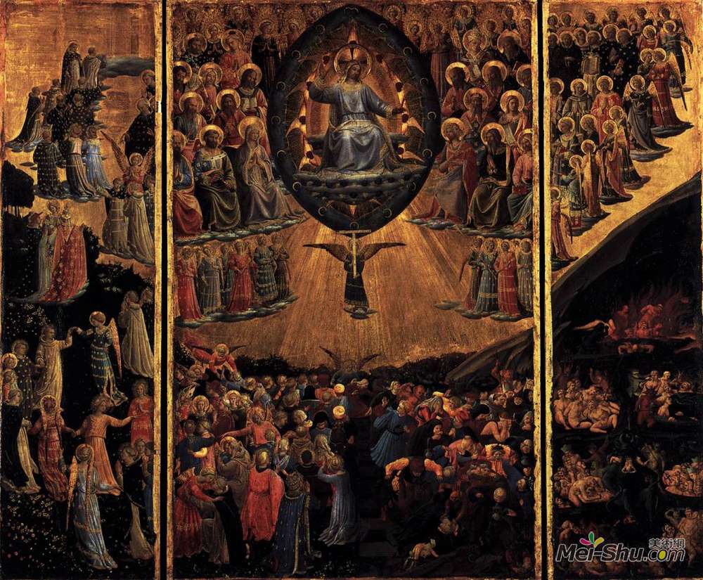 《最后审判》弗拉·安吉利科(fra angelico)高清作品欣赏