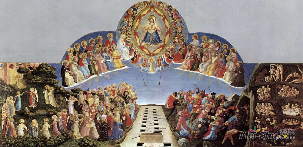 弗拉·安吉利科(Fra Angelico)高清作品《最后审判》