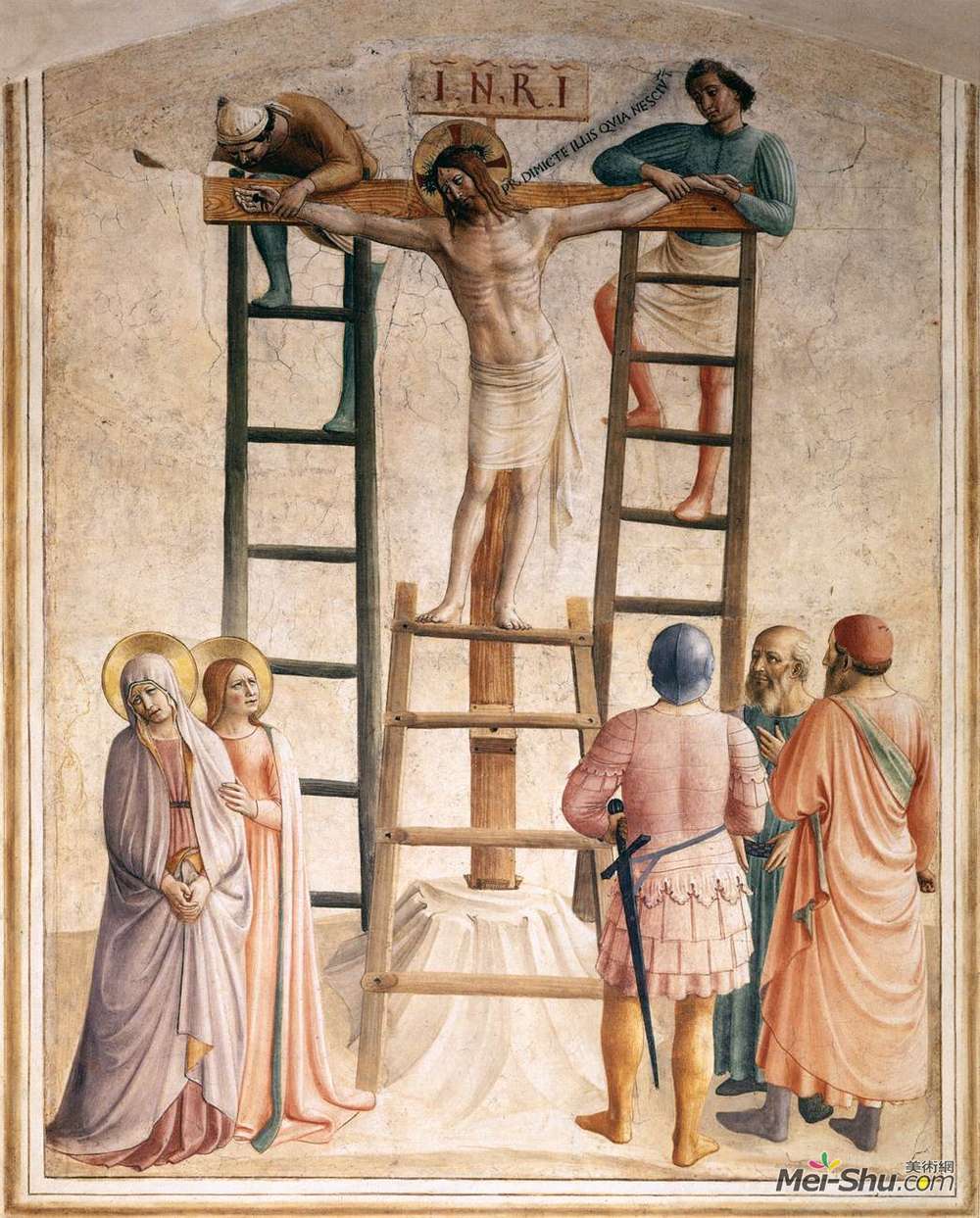 弗拉·安吉利科(Fra Angelico)高清作品《基督钉十字架》