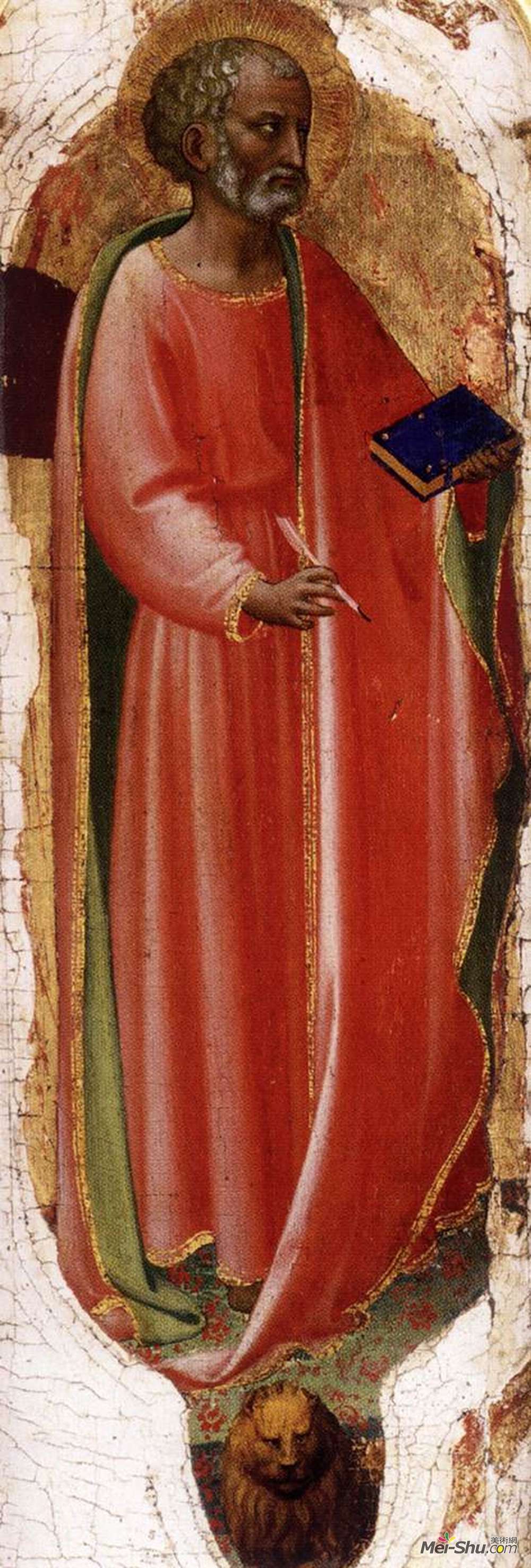 弗拉·安吉利科(Fra Angelico)高清作品《圣马克》