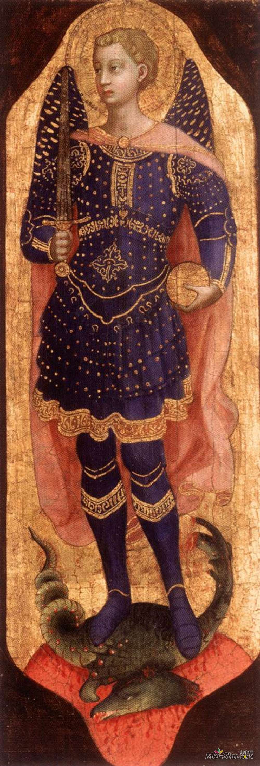 弗拉·安吉利科(Fra Angelico)高清作品《圣米迦勒》