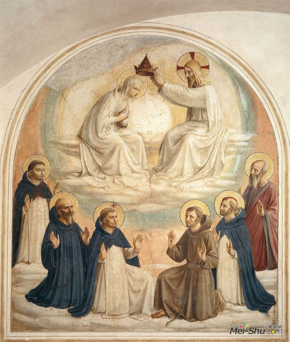 弗拉·安吉利科(Fra Angelico)高清作品《贞女加冕》