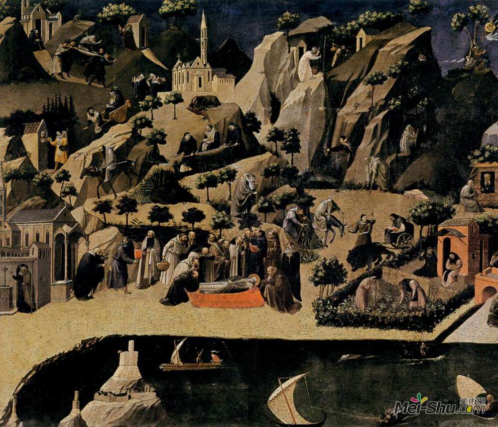 弗拉·安吉利科(Fra Angelico)高清作品《西拜德》