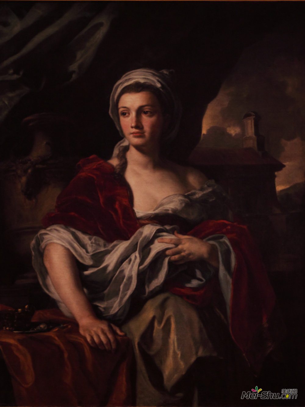 弗朗西斯科·索利梅纳(Francesco Solimena)高清作品《女性肖像》