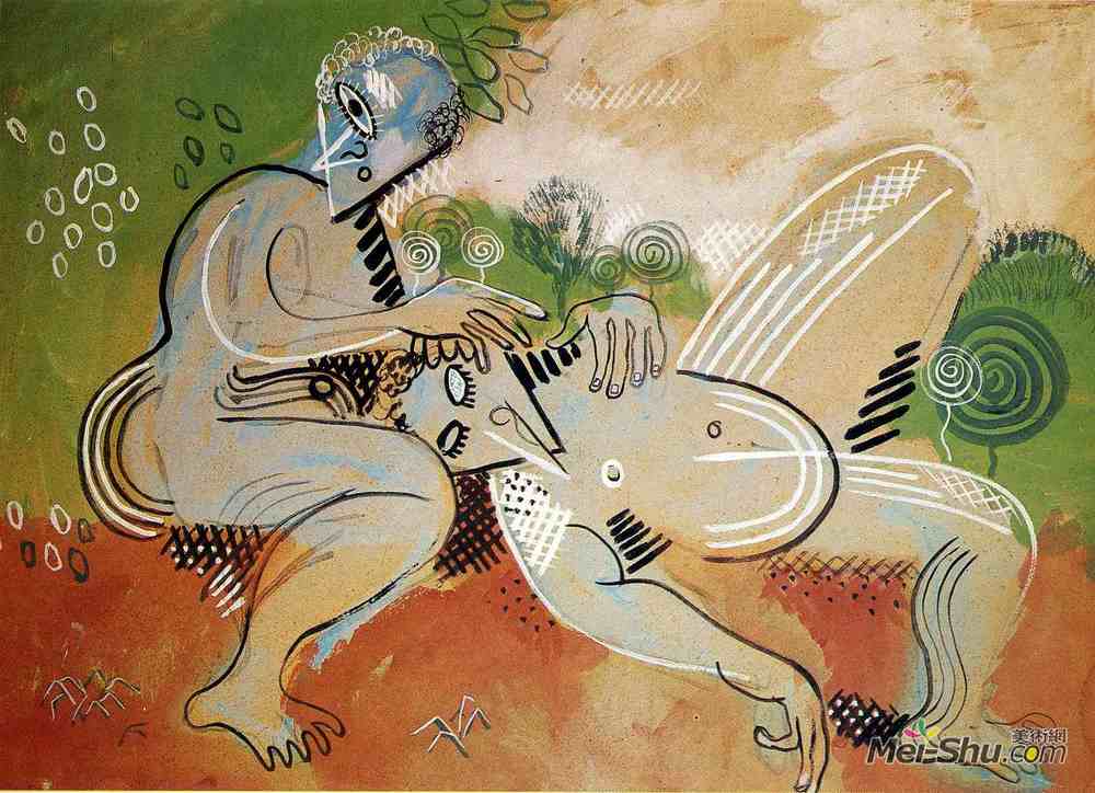 弗朗西斯·毕卡比亚(Francis Picabia)高清作品《田园诗》