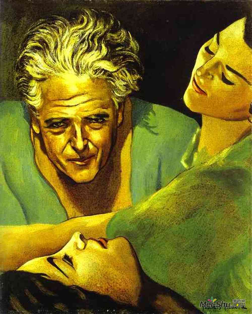 弗朗西斯·毕卡比亚(Francis Picabia)高清作品《自画像》