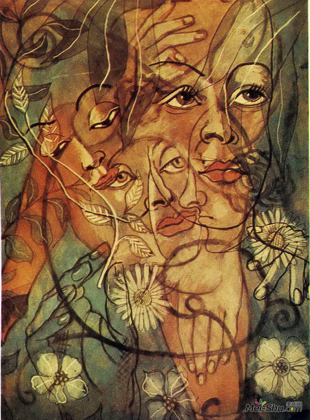 弗朗西斯·毕卡比亚(Francis Picabia)高清作品《赫拉》