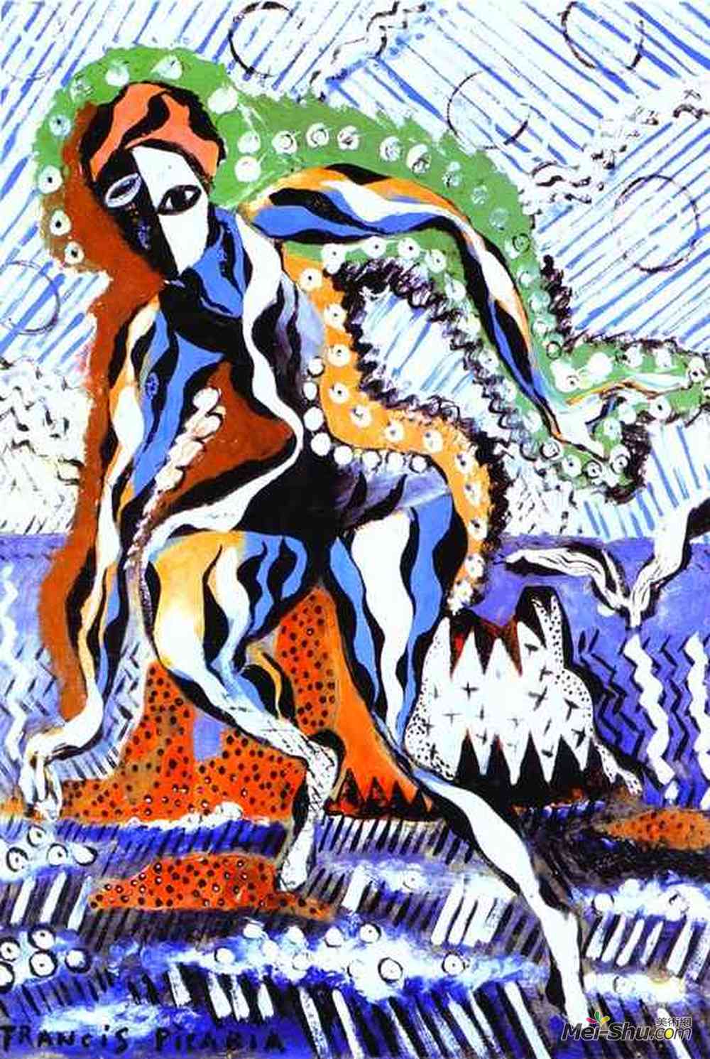 弗朗西斯·毕卡比亚(Francis Picabia)高清作品《日出》