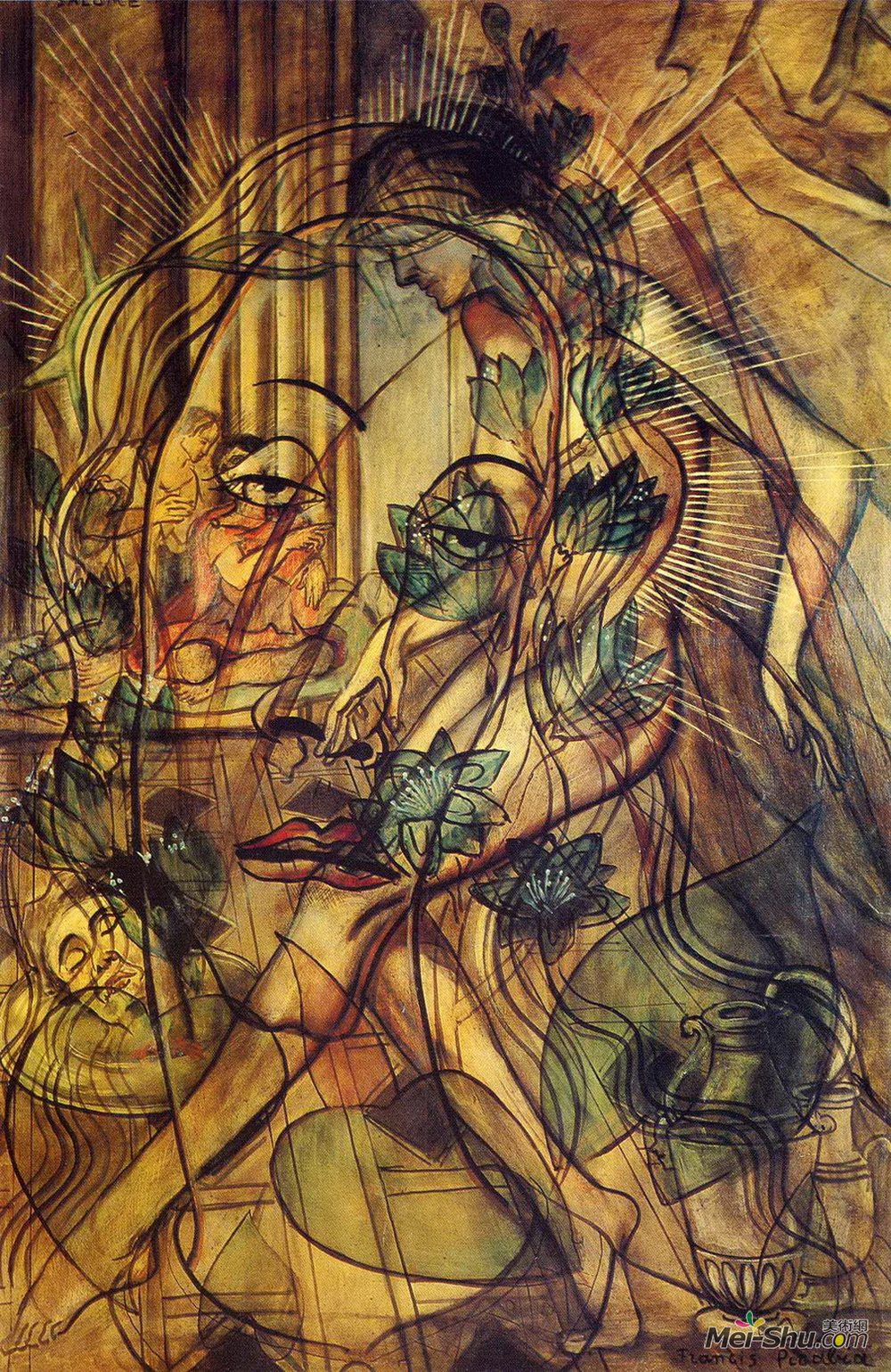 弗朗西斯·毕卡比亚(Francis Picabia)高清作品《莎乐美》