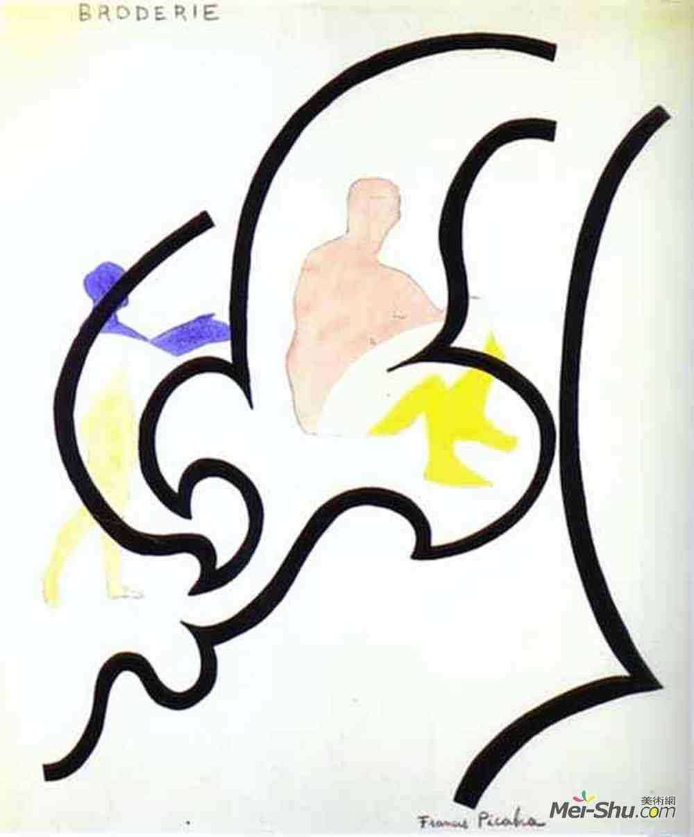 弗朗西斯·毕卡比亚(Francis Picabia)高清作品《布罗德里》