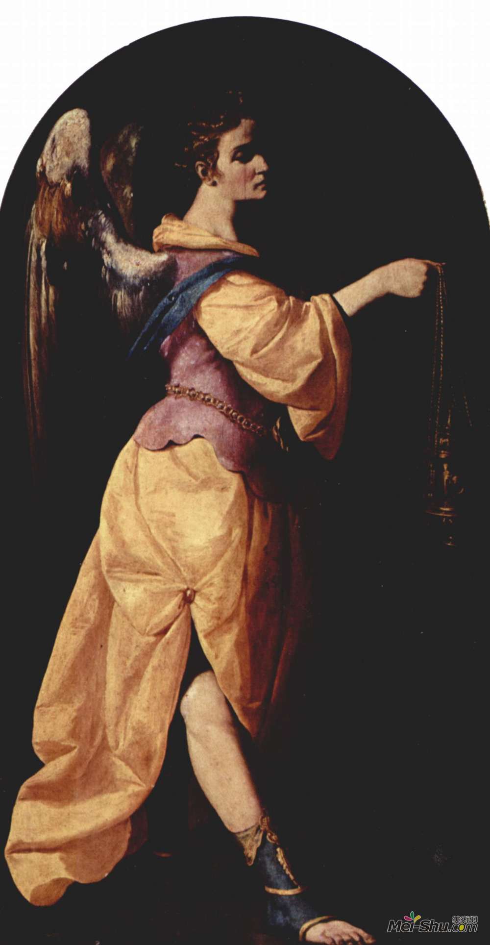 弗朗西斯柯·德·苏巴朗(Francisco de Zurbaran)高清作品《香薰天使》