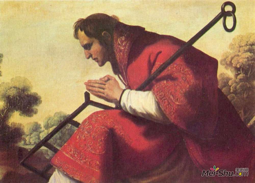 弗朗西斯柯·德·苏巴朗(Francisco de Zurbaran)高清作品《圣劳伦斯》