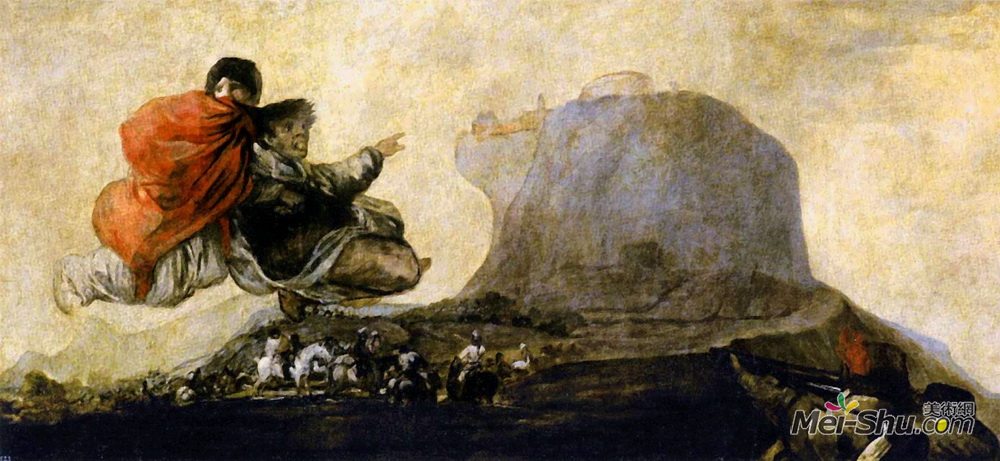 弗朗西斯科·戈雅(Francisco Goya)高清作品《阿斯莫迪亚》