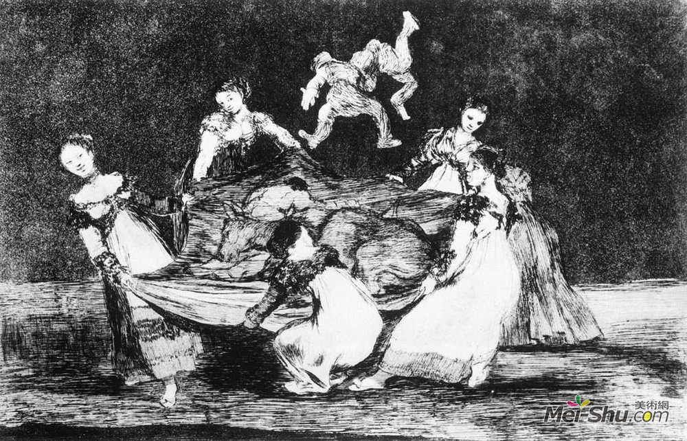 弗朗西斯科·戈雅(Francisco Goya)高清作品《女性愚蠢》